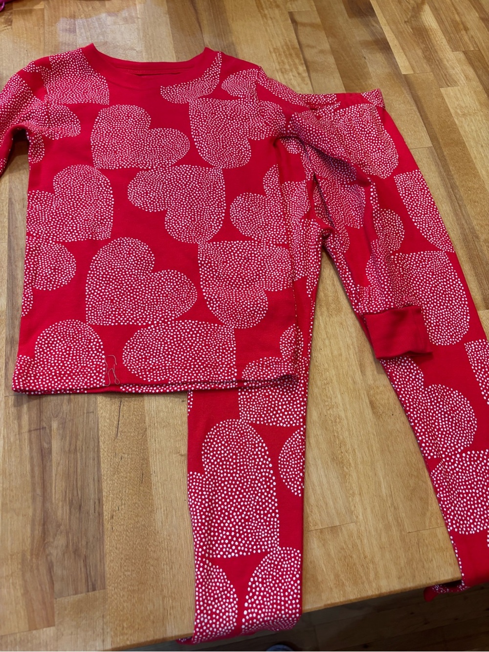 Carter's Red Heart Dot Pajama Set - 5T